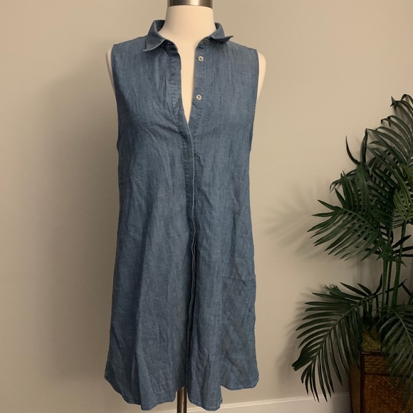 alice and olivia denim dress